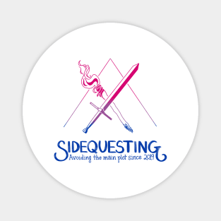 Bi Sidequesting Logo Magnet